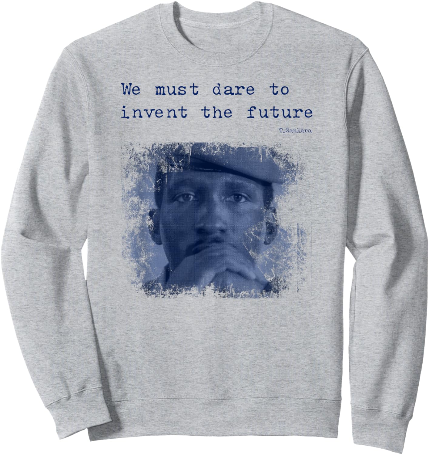 Thomas Sankara , grey, S Sweatshirt - Sweatshirt | Ash
