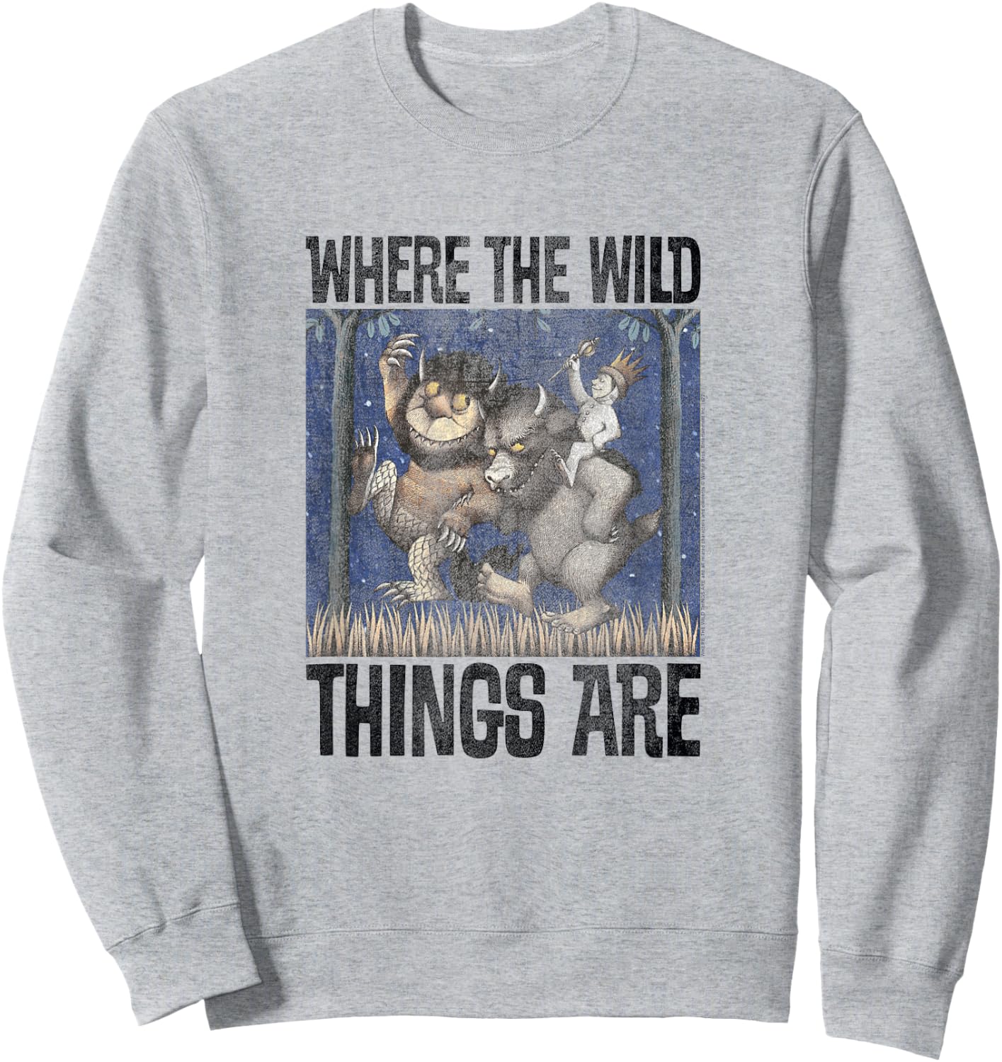 Where The Wild Things are Characters Walking Sweatshirt - Sweatshirt | Ash