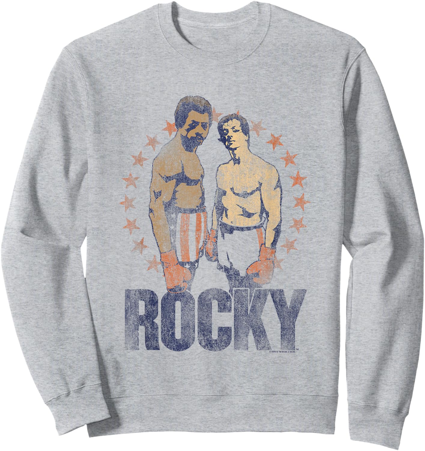 Rocky Creed and Balboa Sweatshirt - Sweatshirt | Ash