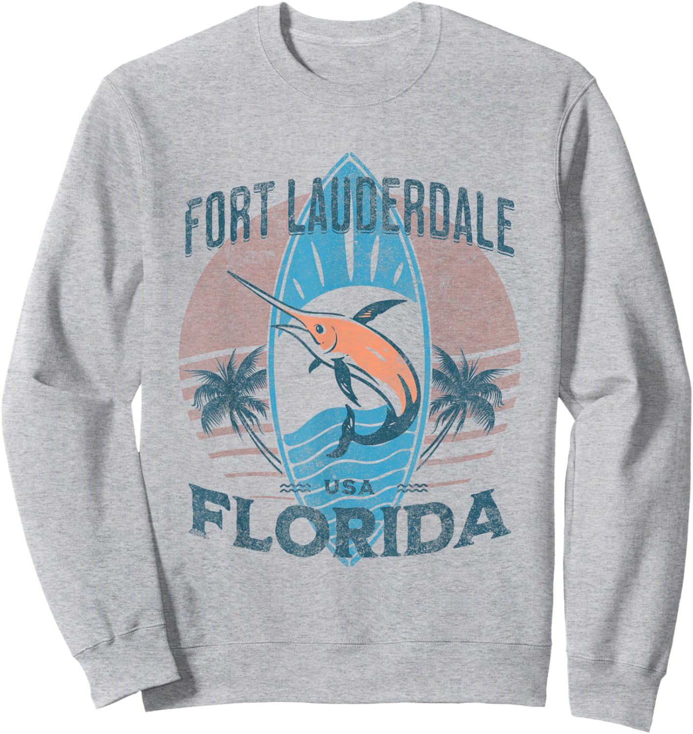 Fort Lauderdale Sweatshirt - Sweatshirt | Ash