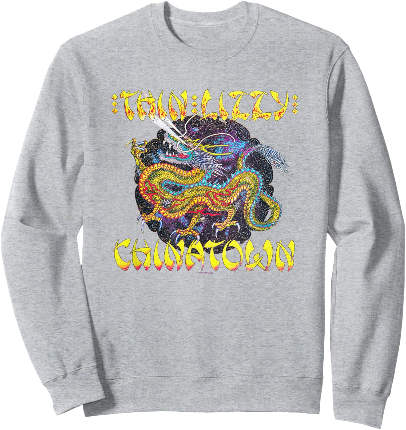 Thin Lizzy - Chinatown Sweatshirt - Sweatshirt | Ash