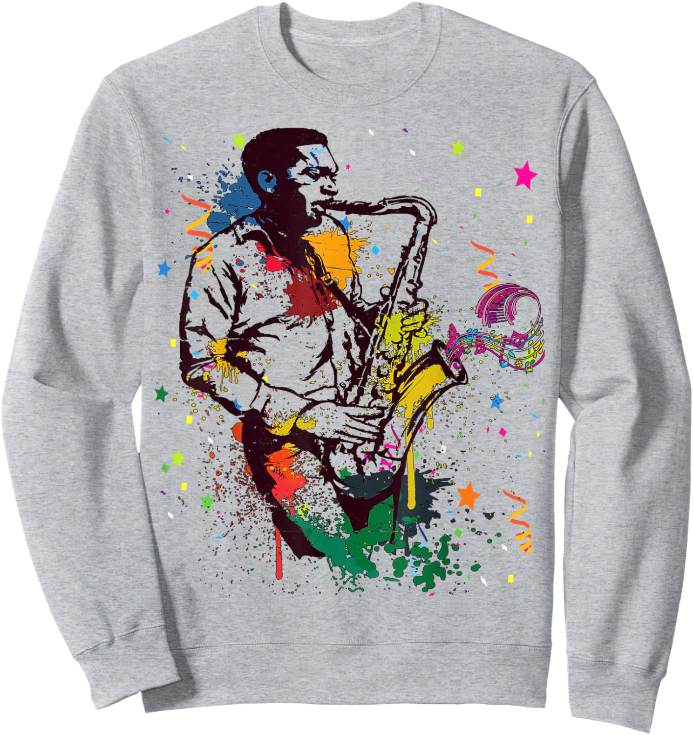Happy International Jazz Day Jazz Lovers Top Queen Jazz Int'l Jazz Day Jazz Addicts Jazz Cats Acid Jazz Sweatshirt - Sweatshirt | Ash