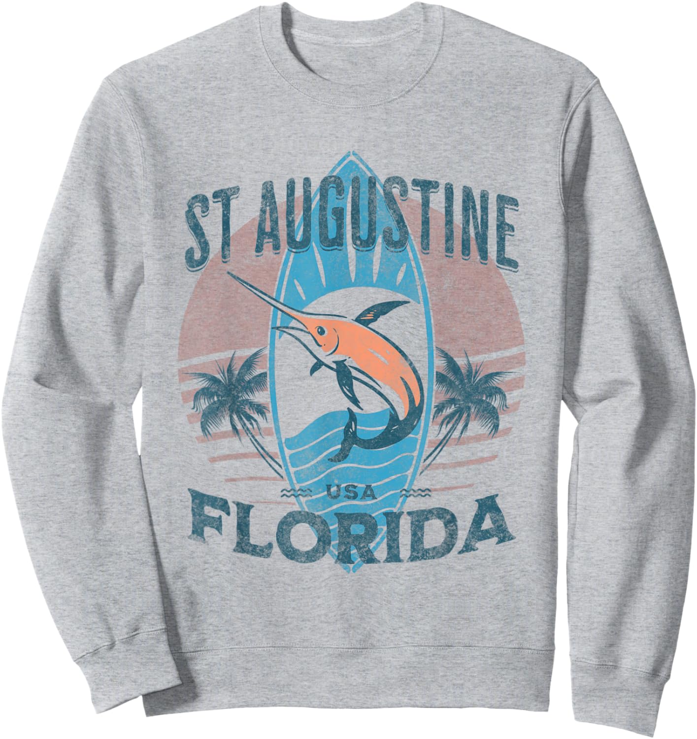 St Augustine Sweatshirt - Sweatshirt | Ash