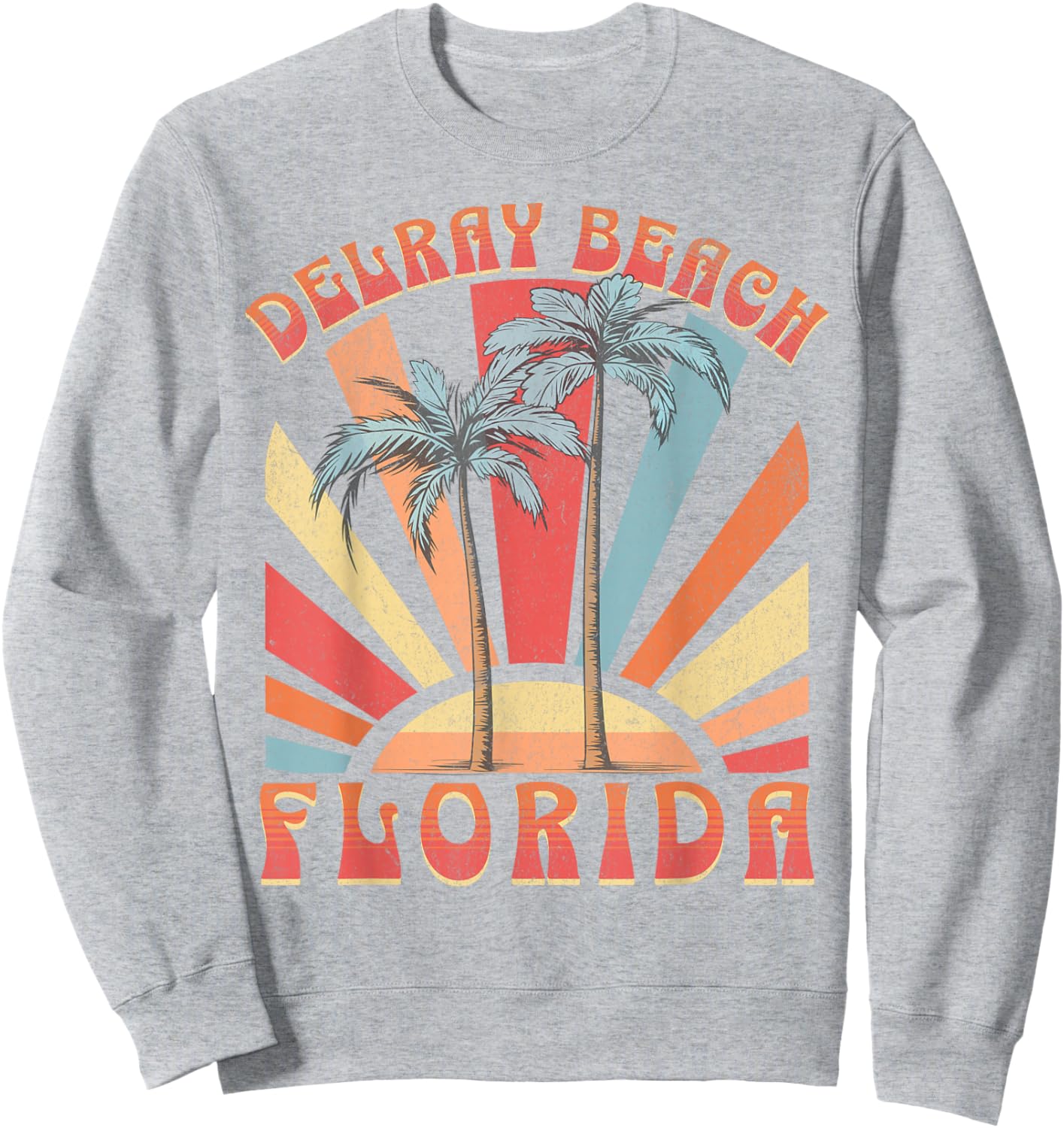 Delray Beach Sweatshirt - Sweatshirt | Ash