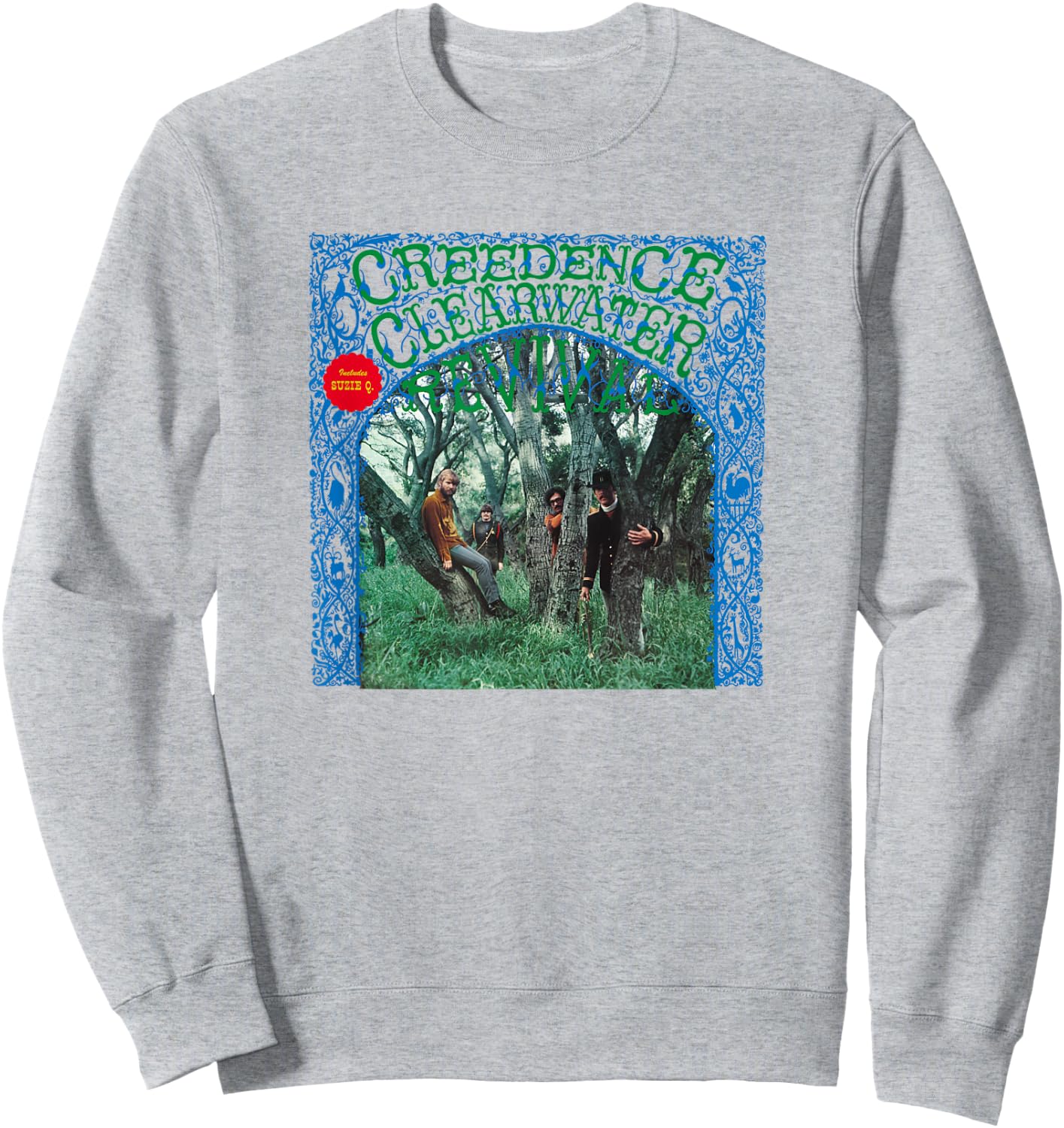 Creedence Clearwater Revival Tree Sweatshirt - Sweatshirt | Ash