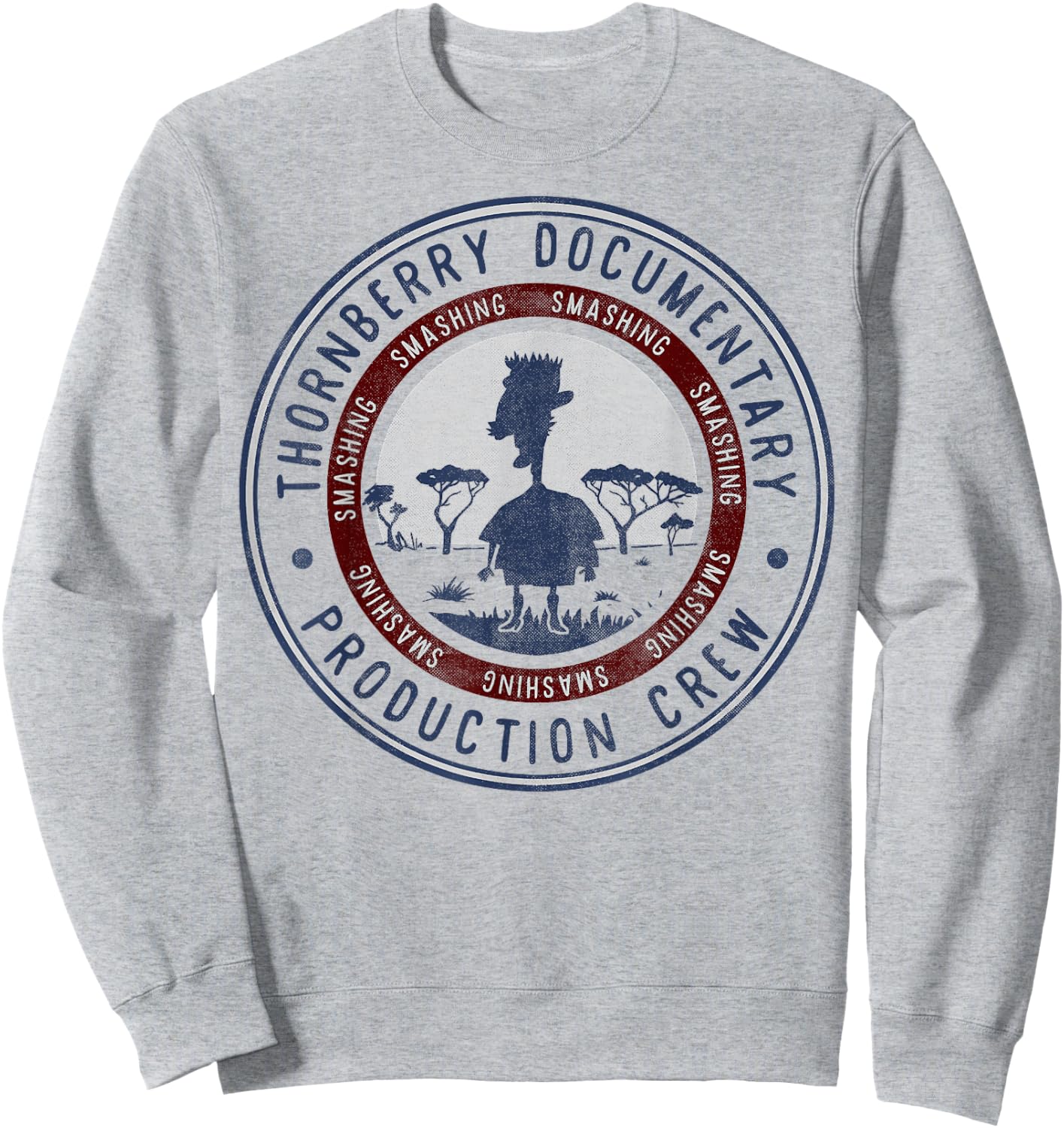 The Wild Thornberrys Nigel Documentary Crew Sweatshirt - Sweatshirt | Ash