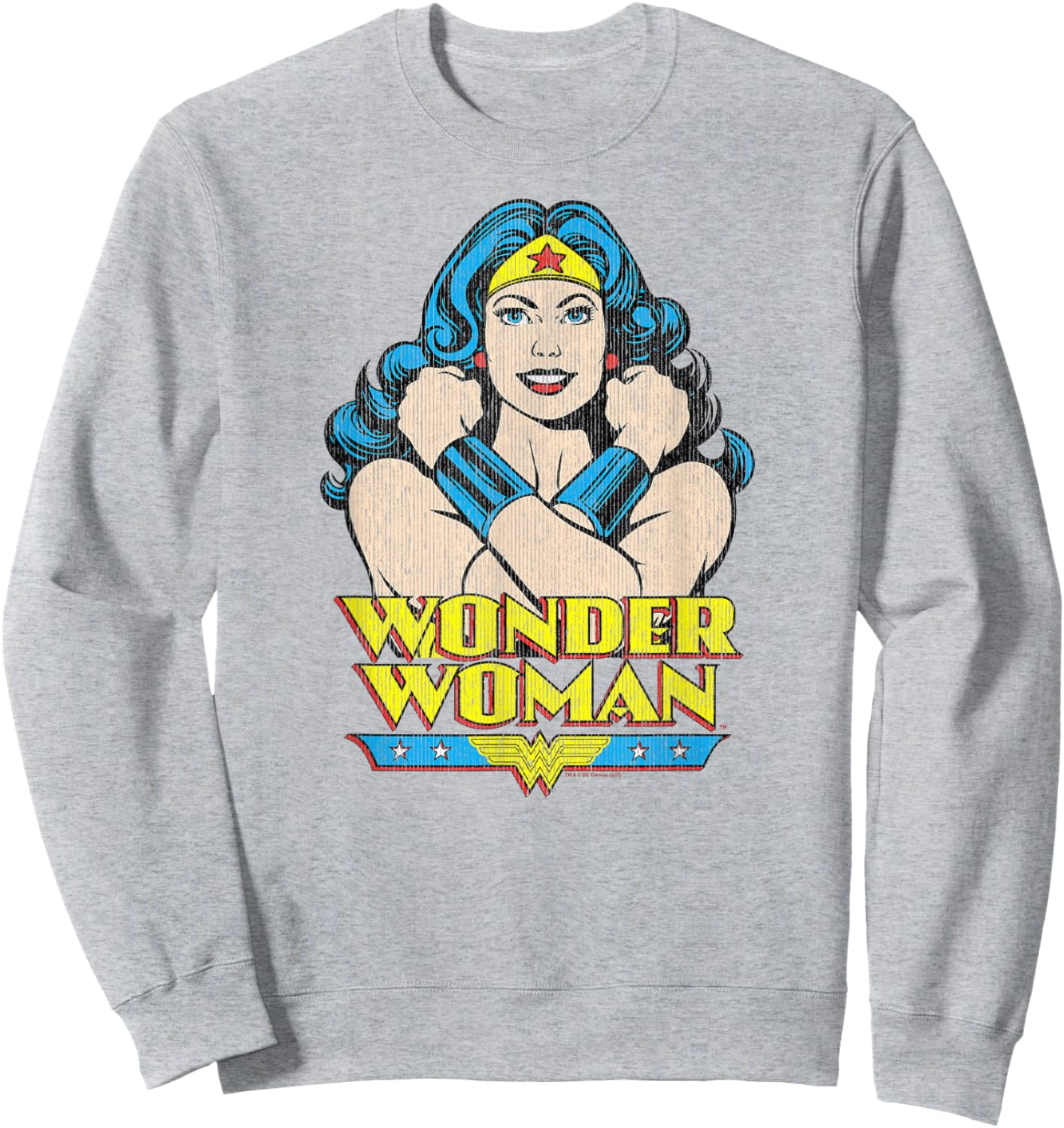 Wonder Woman Wonder at Large Sweatshirt - Sweatshirt | Ash