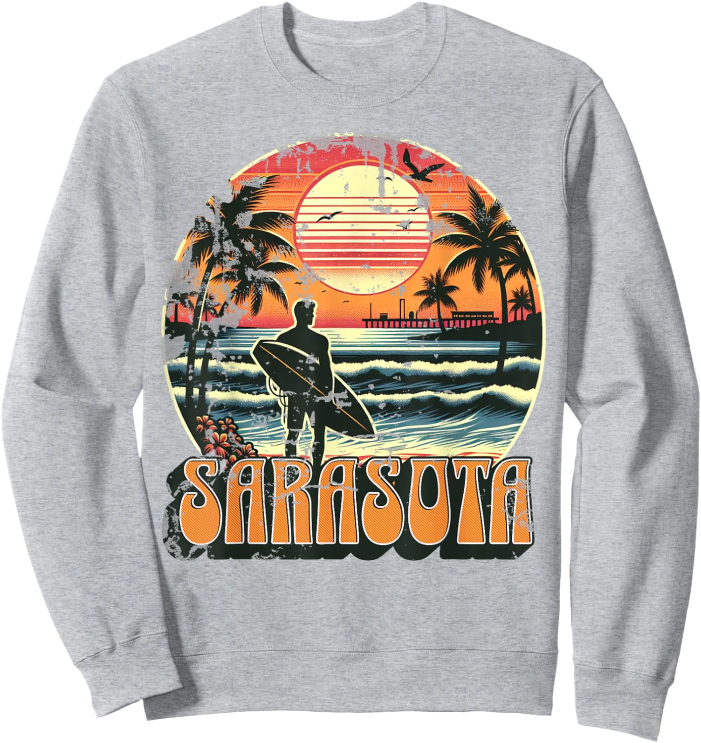 Sarasota Sweatshirt - Sweatshirt | Ash