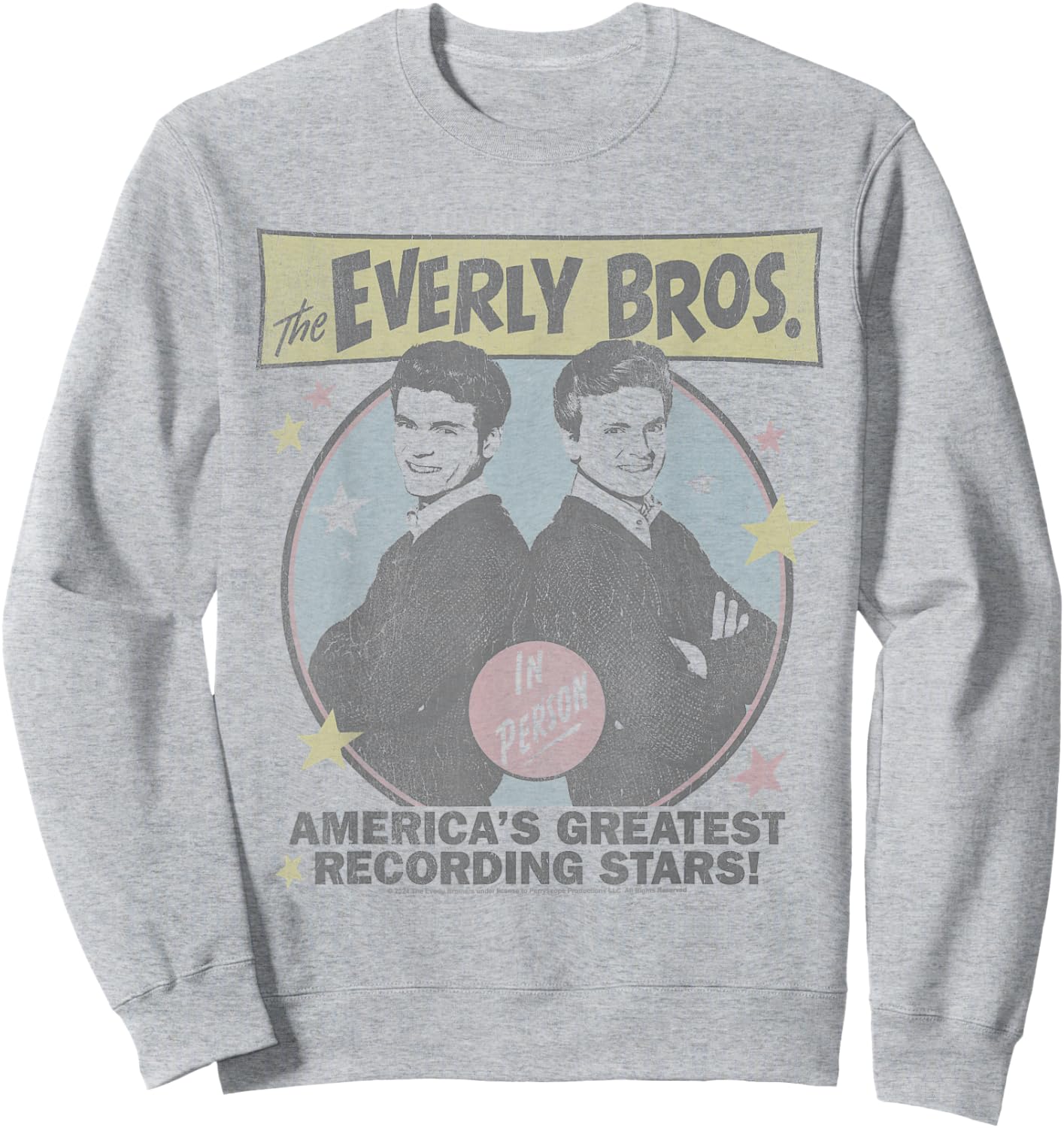 The Everly Brothers In Person Sweatshirt - Sweatshirt | Ash