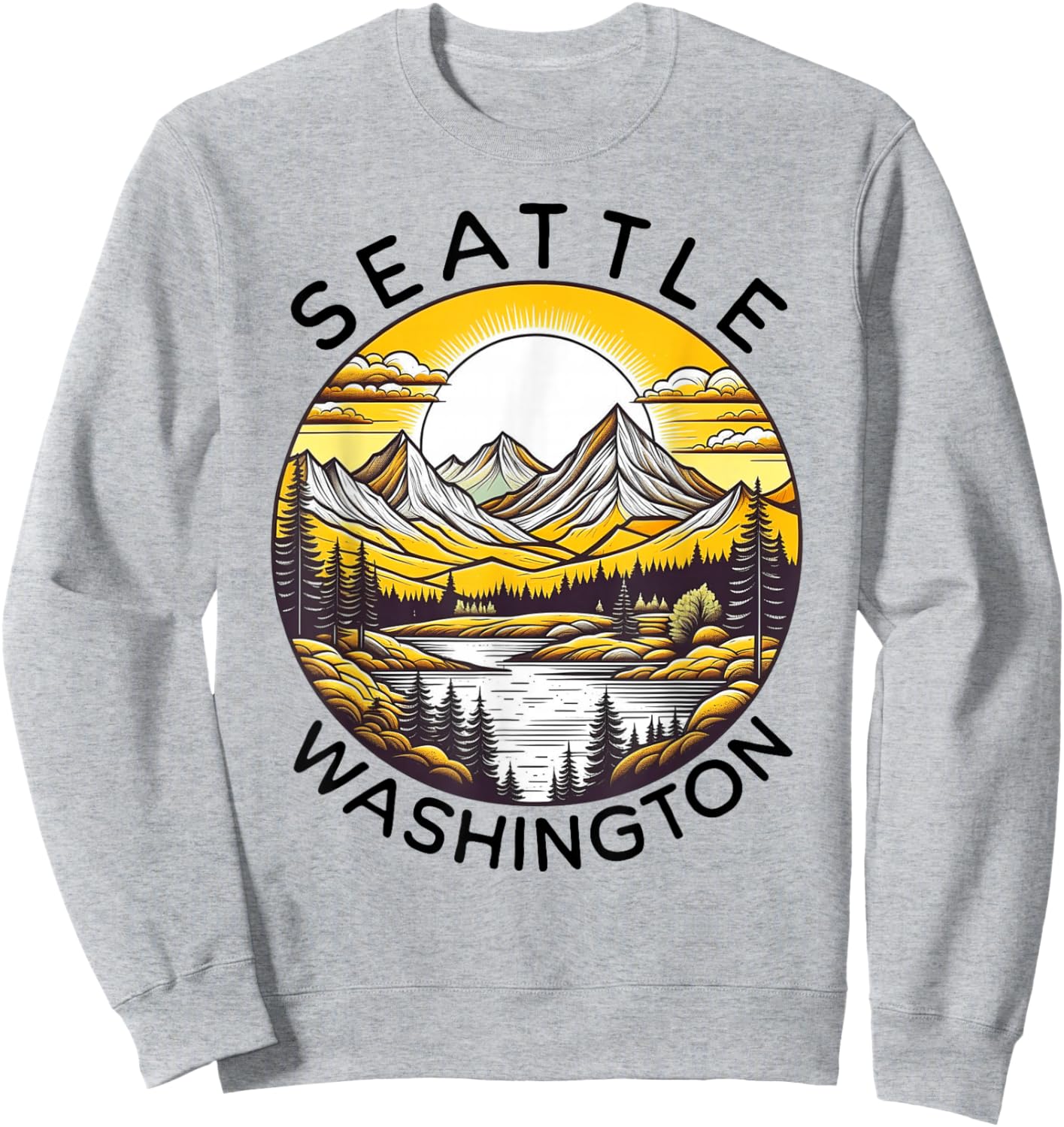 Seattle Sweatshirt - Sweatshirt | Ash