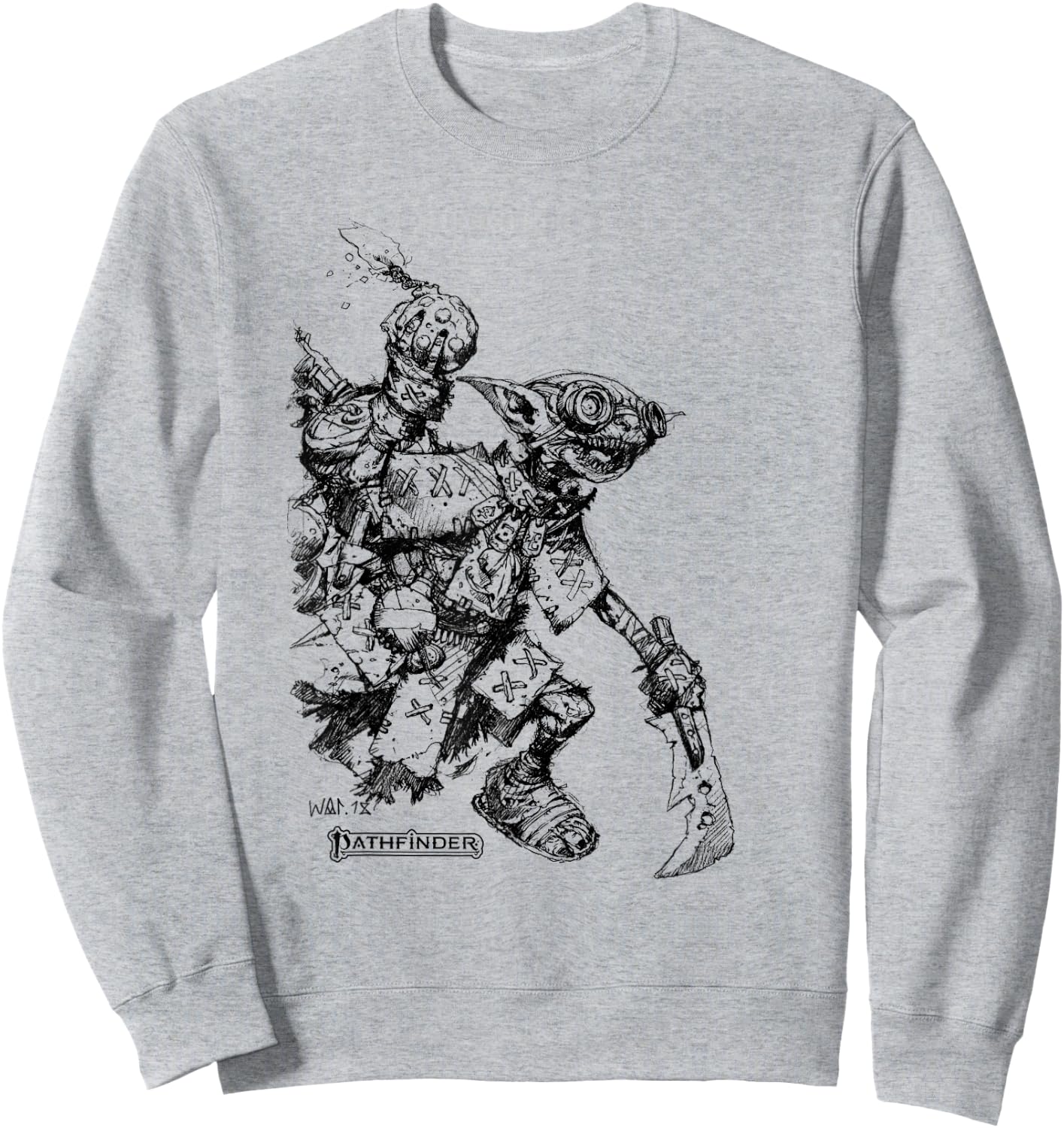 Pathfinder Iconic Fumbus monochrome Sweatshirt - Sweatshirt | Ash