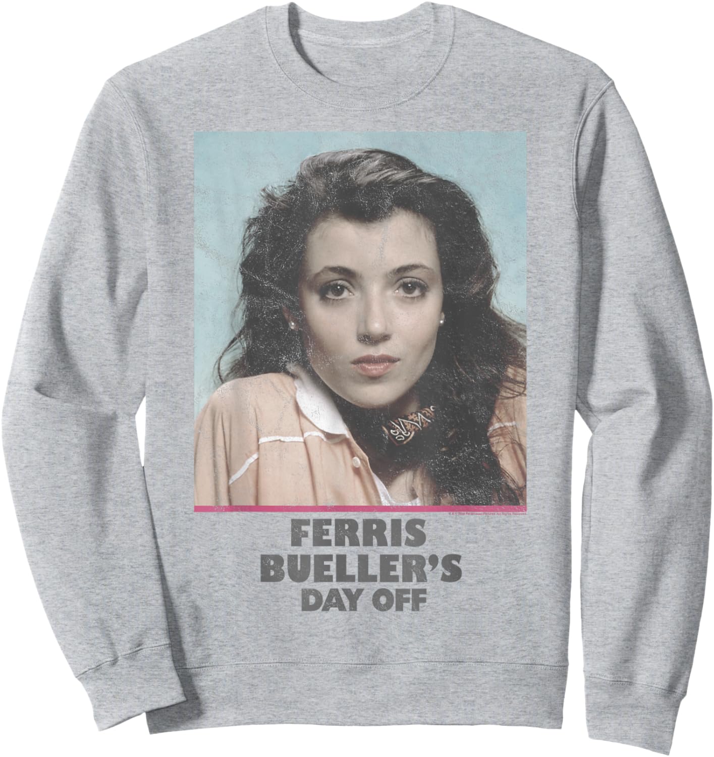 Ferris Bueller's Day Off Sloane Peterson Portrait Sweatshirt - Sweatshirt | Ash