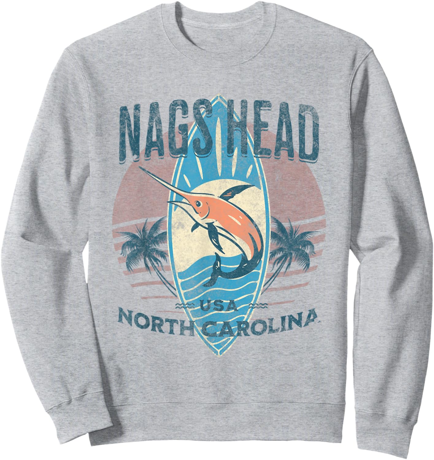 Nags Head Sweatshirt - Sweatshirt | Ash