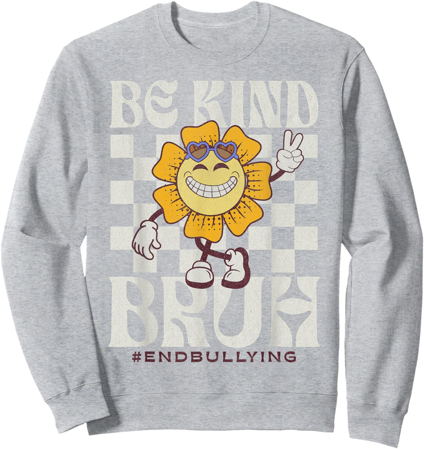 Be Kind Unity Day Orange Anti Bullying For Kids teachers Sweatshirt - Sweatshirt | Ash