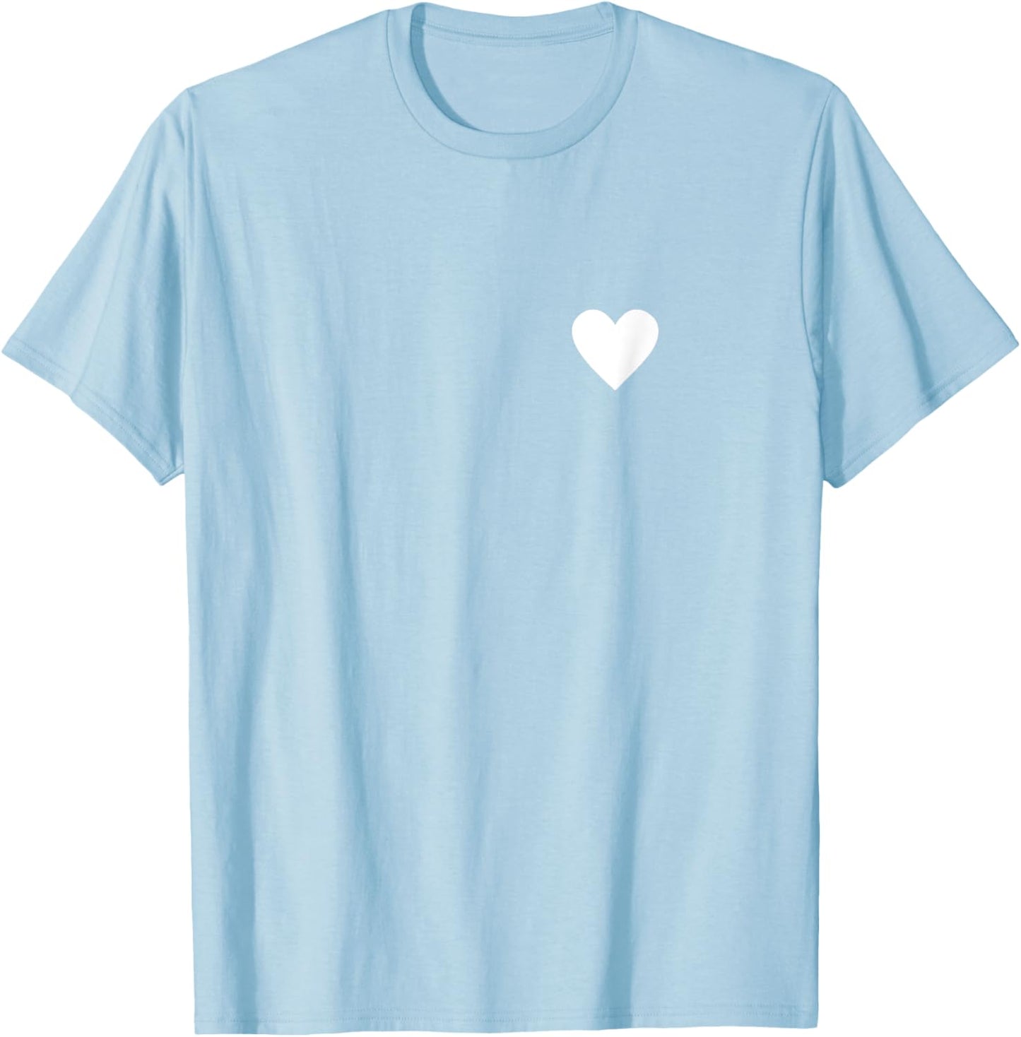 Red Shirt with Heart 2024 Wear To Fight Heart Disease T-Shirt - T-Shirt | Light Blue