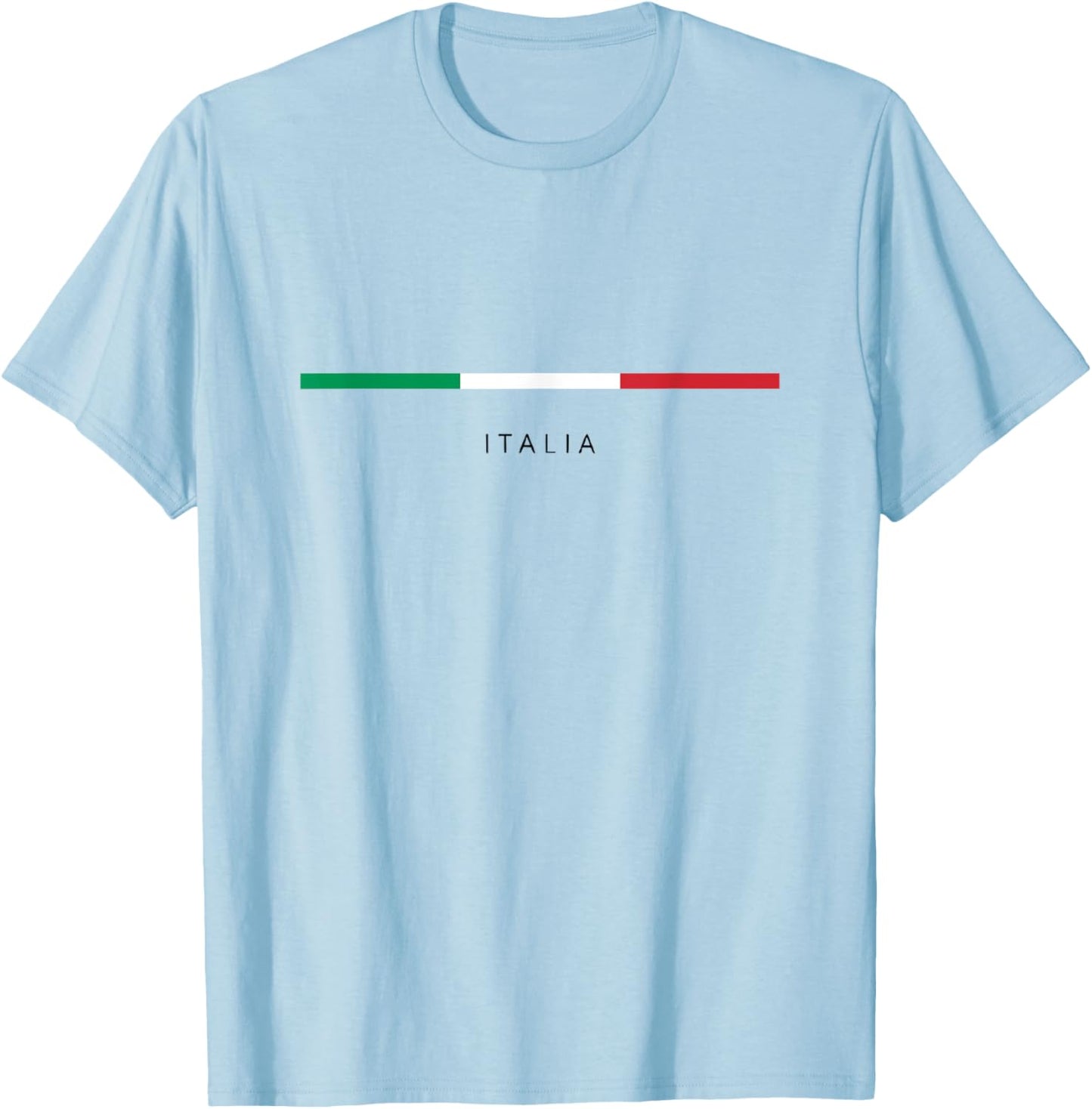 Italy Printed T-Shirt - T-Shirt | Light Blue