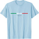 Italy Printed T-Shirt - T-Shirt | Light Blue
