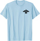 Anishinaabe Thunderbird Flag Symbol Anishinabe T-Shirt - T-Shirt | Light Blue
