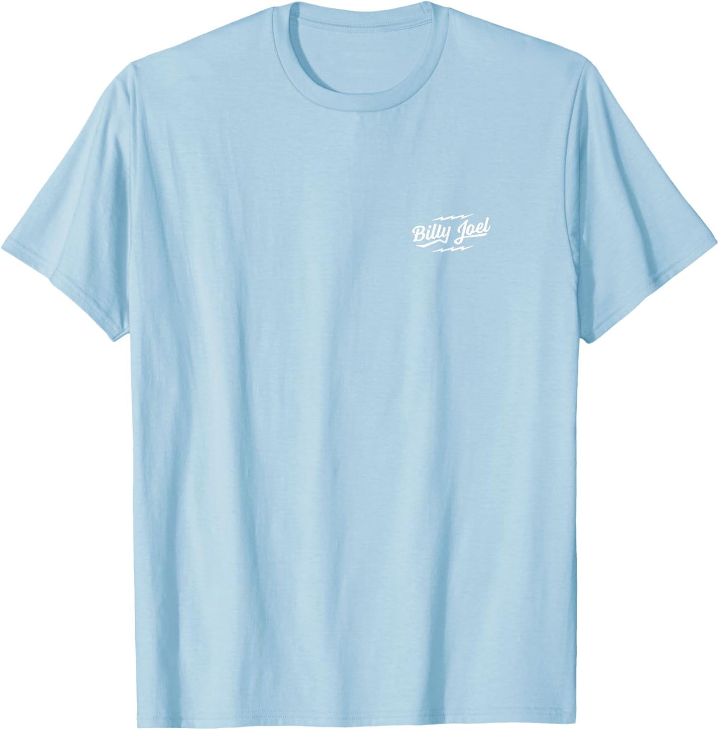 Billy Joel - Big Shot Pocket (White) T-Shirt - T-Shirt | Light Blue