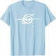 Naruto Shippuden Anti-Leaf Symbol Anime T-Shirt - T-Shirt | Light Blue