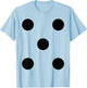 Dice 5 Halloween Costume Friends Group Family Games T-Shirt - T-Shirt | Light Blue