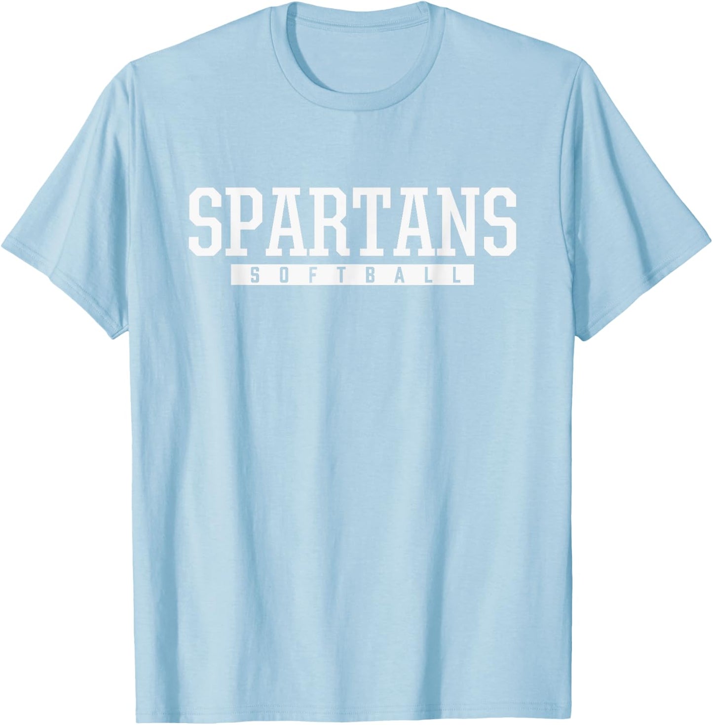 Lake Forest Spartans Softball HS T-Shirt - T-Shirt | Light Blue