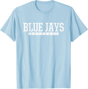 Cimarron Blue Jays Softball HS T-Shirt - T-Shirt | Light Blue