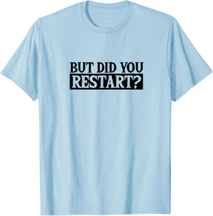 Restart T-Shirt - T-Shirt | Light Blue