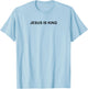 Jesus religious title is King, Bible Poetic section of a T-Shirt - T-Shirt | Light Blue