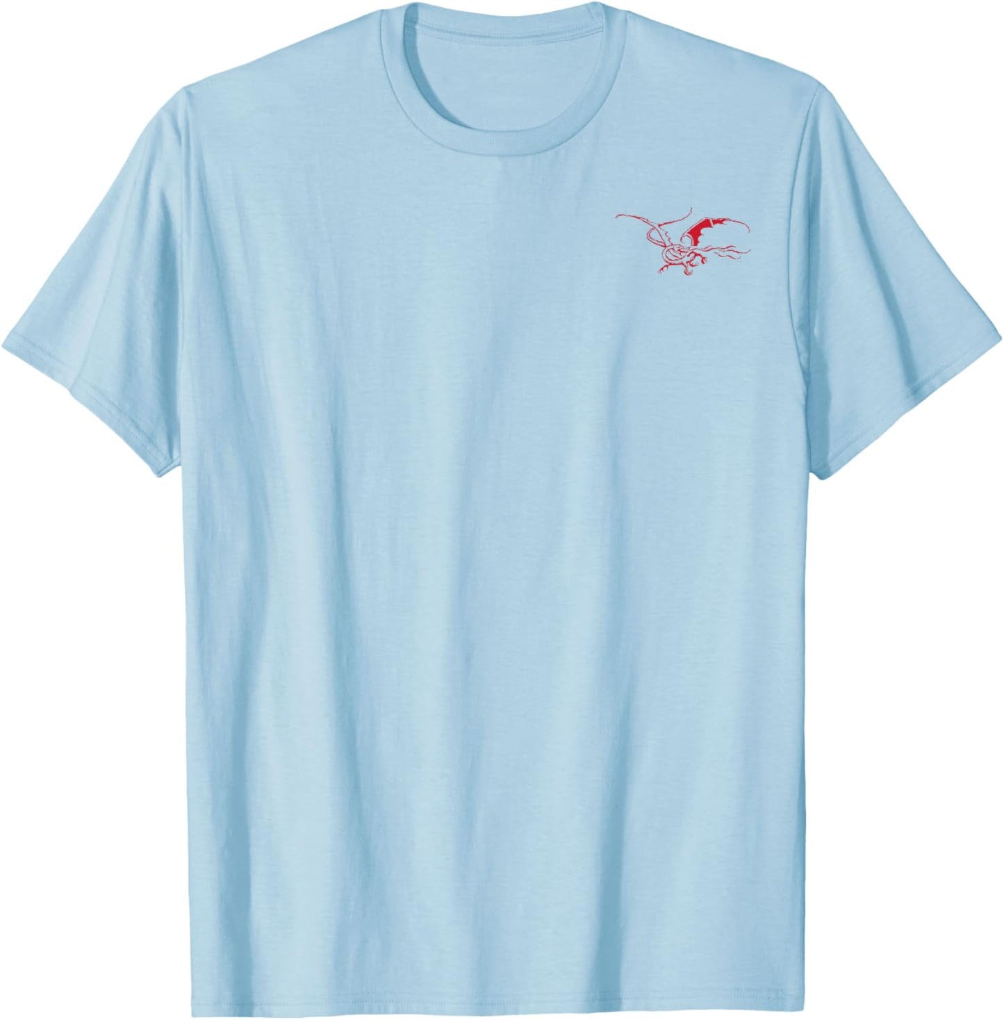 The Hobbit - An Unexpected Journey Thorin's Map Smaug Dragon T-Shirt - T-Shirt | Light Blue