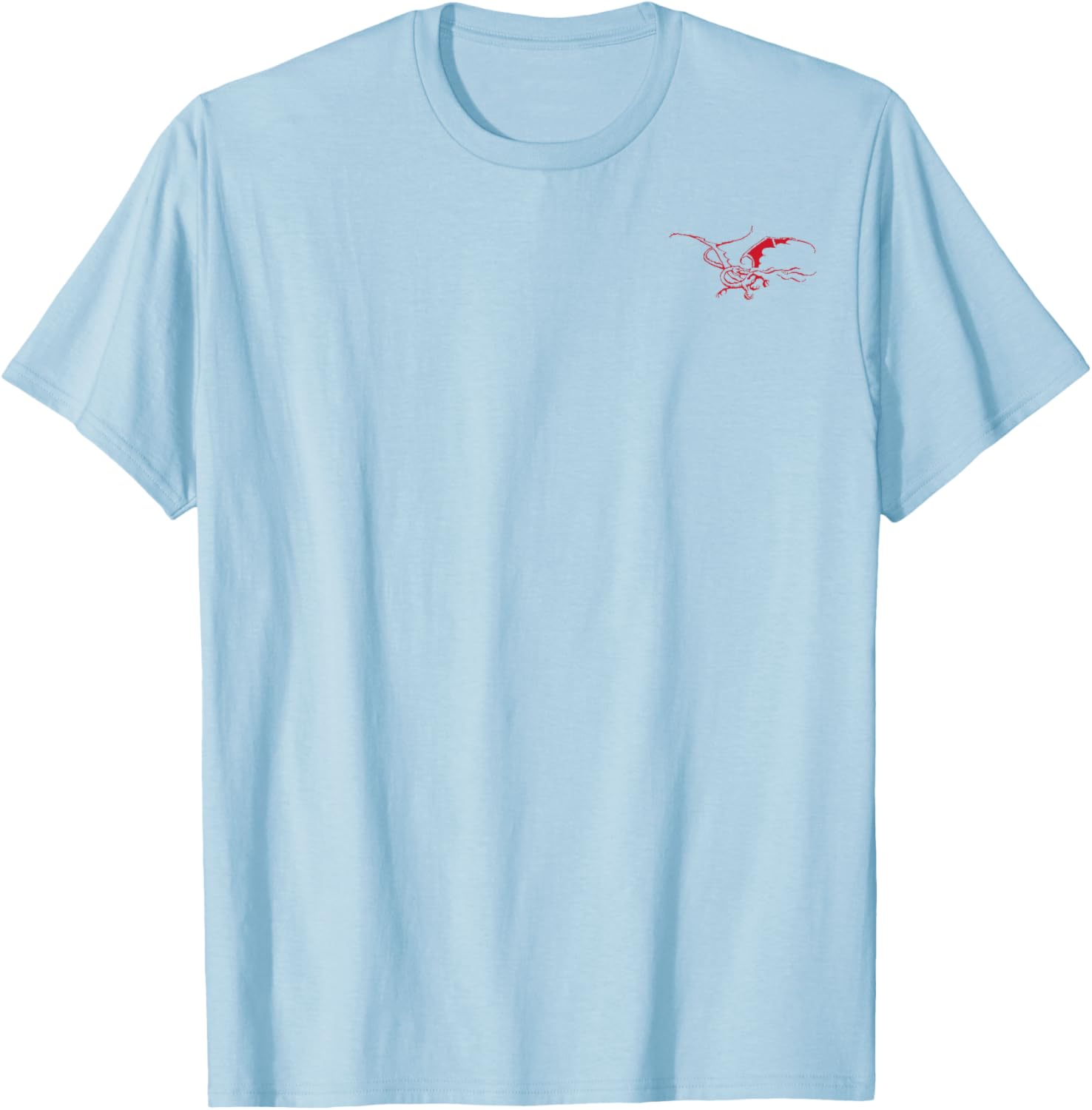 The Hobbit - An Unexpected Journey Thorin's Map Smaug Dragon T-Shirt - T-Shirt | Light Blue