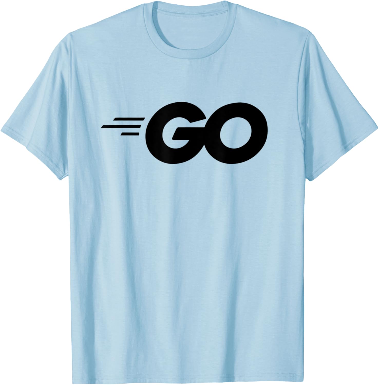 Go Golang programming language developer T-Shirt - T-Shirt | Light Blue