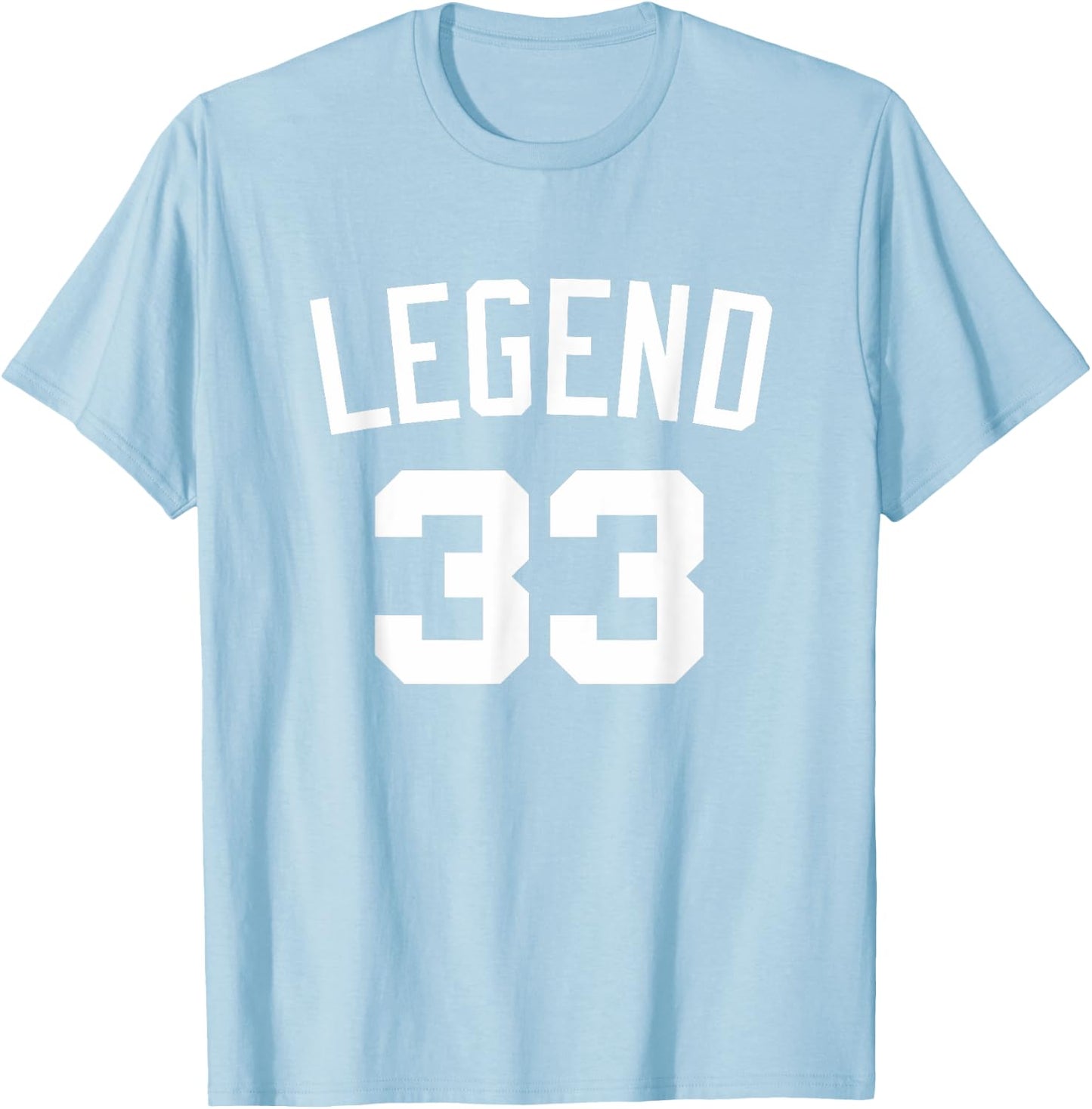 Boston Legend 33 T-Shirt - T-Shirt | Light Blue
