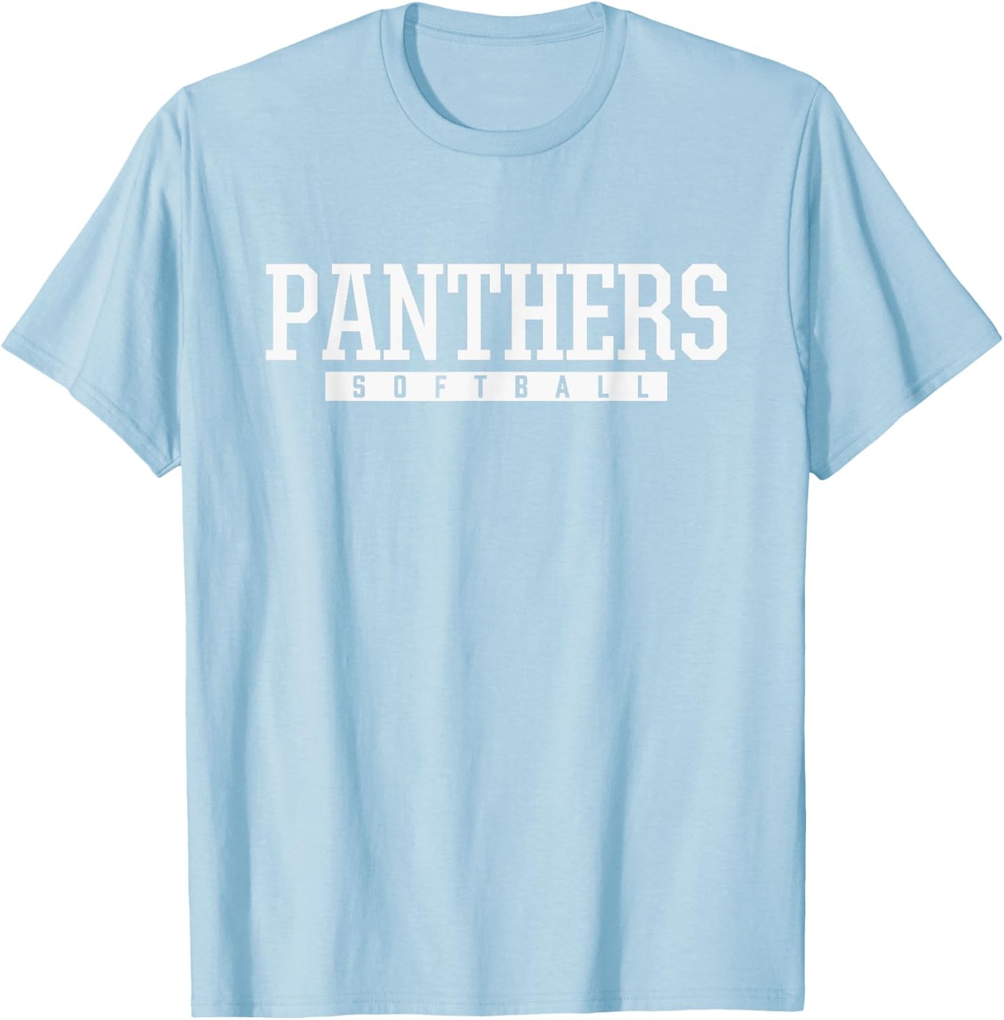 Piedmont Panthers Softball HS T-Shirt - T-Shirt | Light Blue