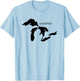 Michigan Unsalted Great Lakes T-Shirt - T-Shirt | Light Blue