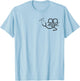 PCA Life Stethoscope Heart Nurse Week Gifts Nursing Student T-Shirt - T-Shirt | Light Blue