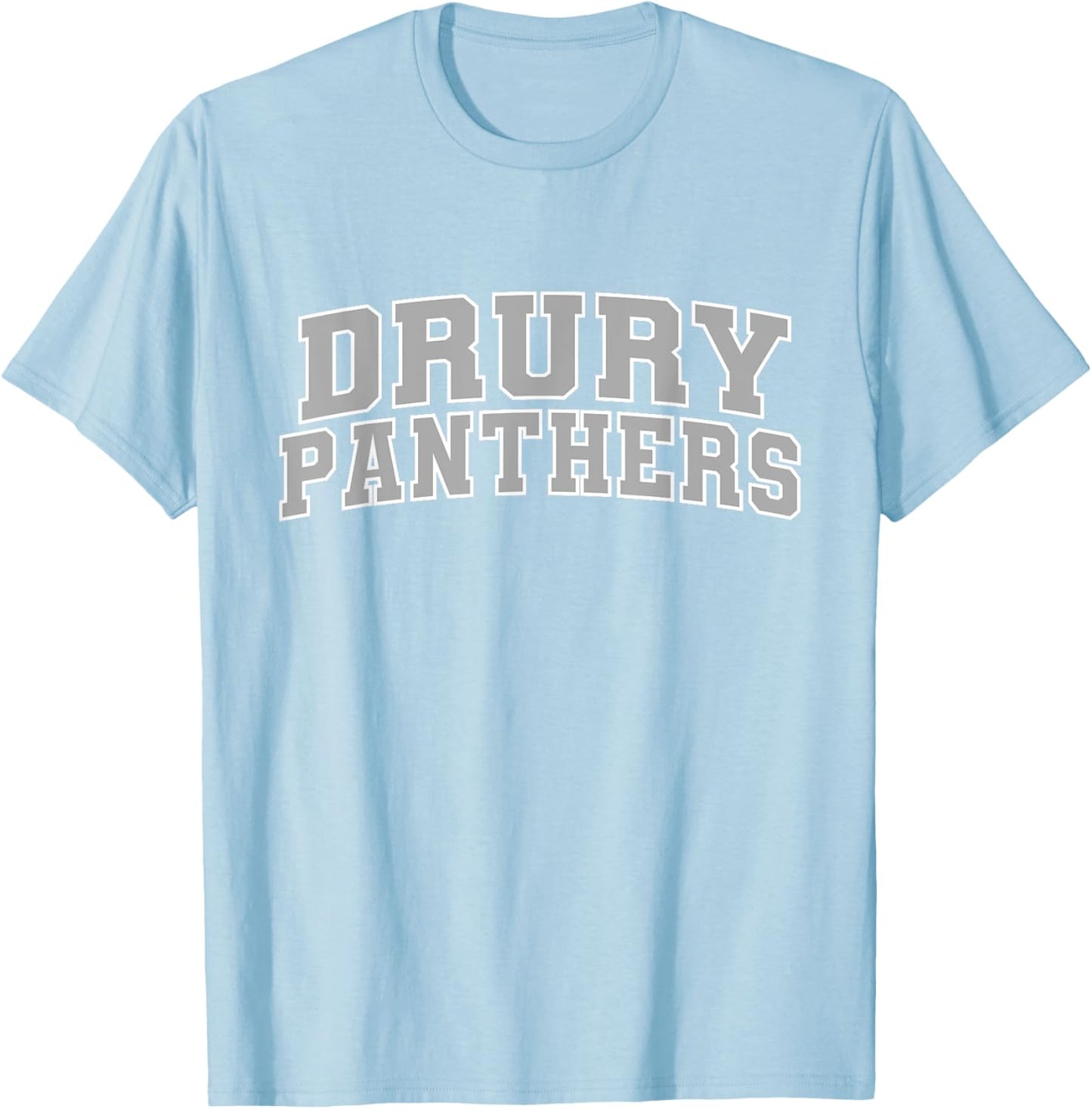 Drury University Panthers Apparel Sports Fan T-Shirt - T-Shirt | Light Blue