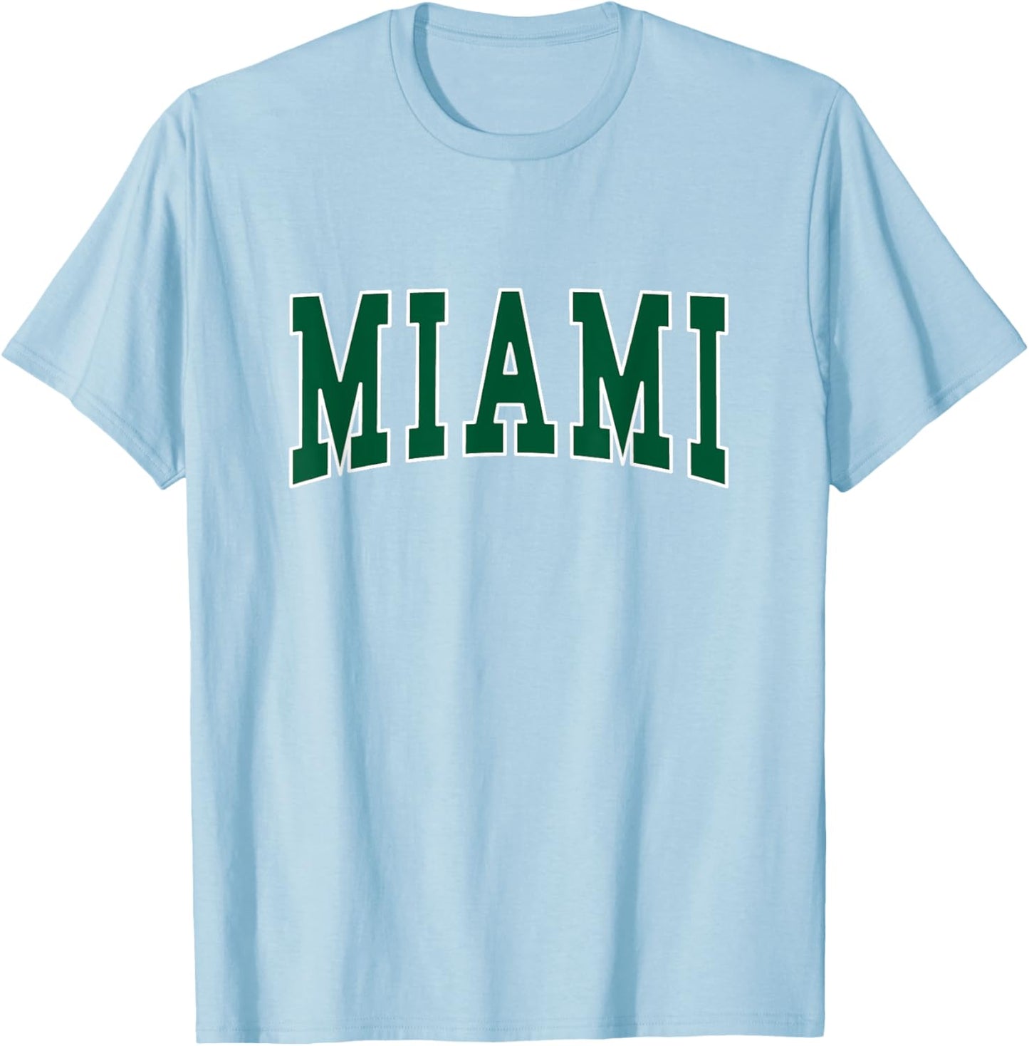 MIAMI - Throwback Design - Classic T-Shirt - T-Shirt | Light Blue