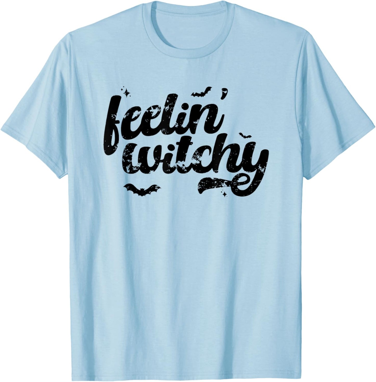 Feeling Witchy T-Shirt - T-Shirt | Light Blue