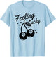 Feeling Lucky Cherry 8 Ball, Lucky You Cherry 8 Ball T-Shirt - T-Shirt | Light Blue