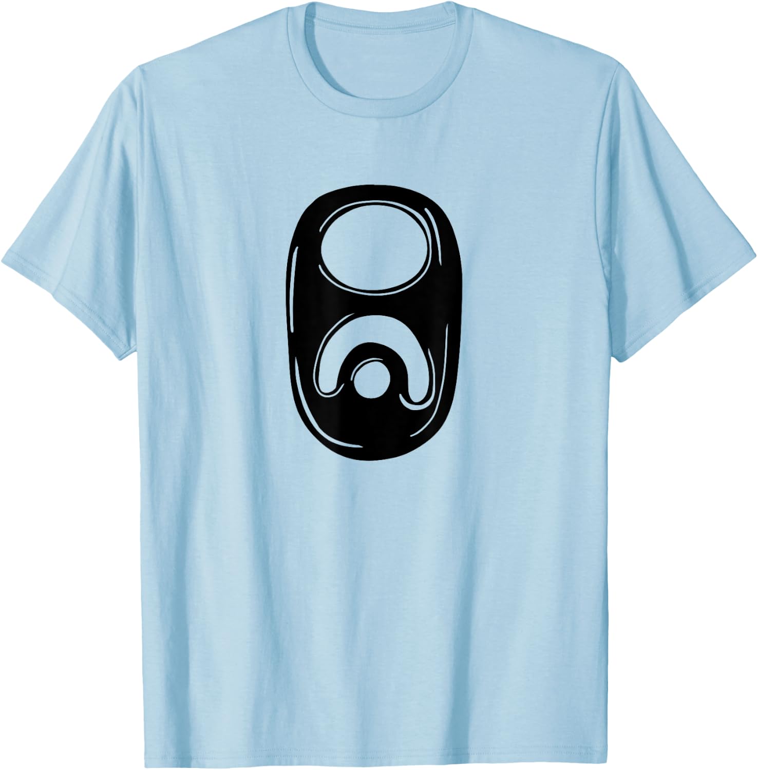 Aluminum soda can tab T-Shirt - T-Shirt | Light Blue
