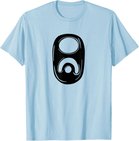 Aluminum soda can tab T-Shirt - T-Shirt | Light Blue