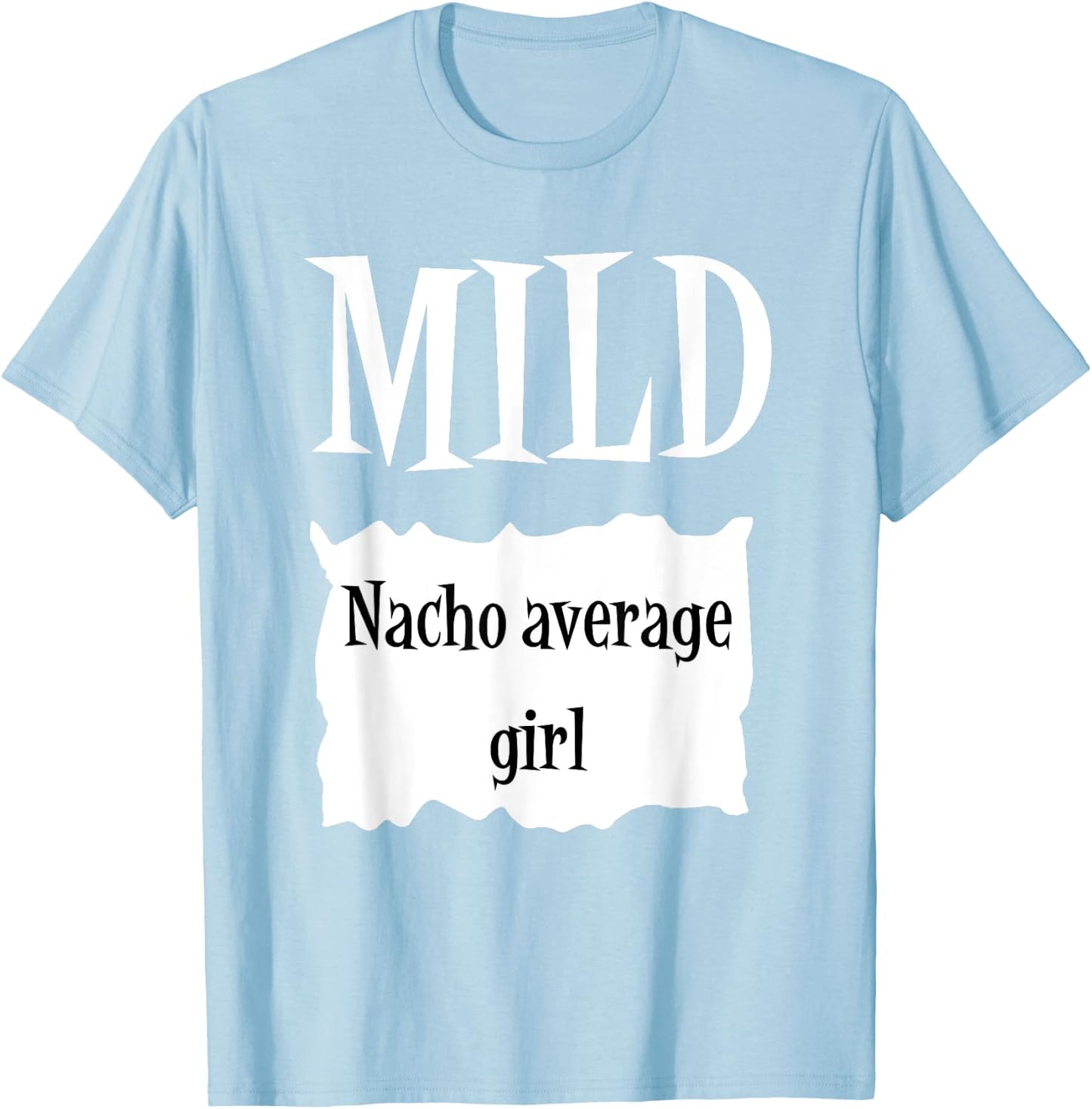 MILD - Hot Packet Halloween Taco Costume T-Shirt - T-Shirt | Light Blue
