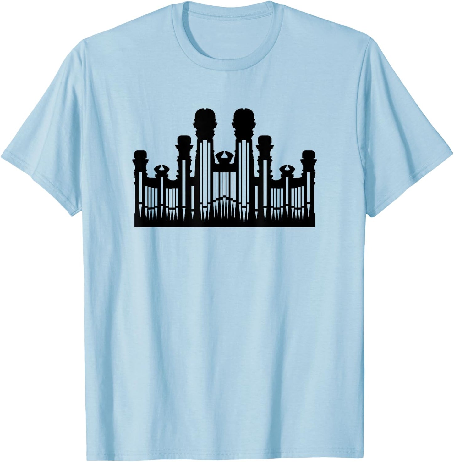 LDS Mormon Hymnal Tabernacle Organ Costume T-Shirt - T-Shirt | Light Blue