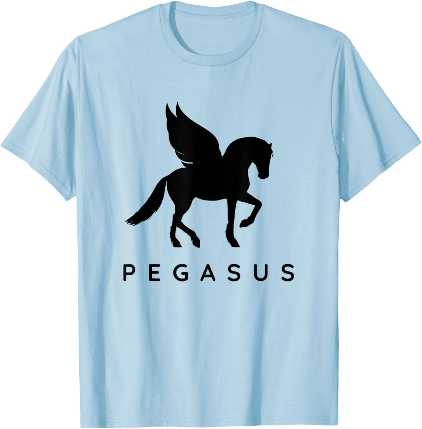 Pegasus Costume. Classic Greek Legend. Horse Pegasus Outfit T-Shirt - T-Shirt | Light Blue