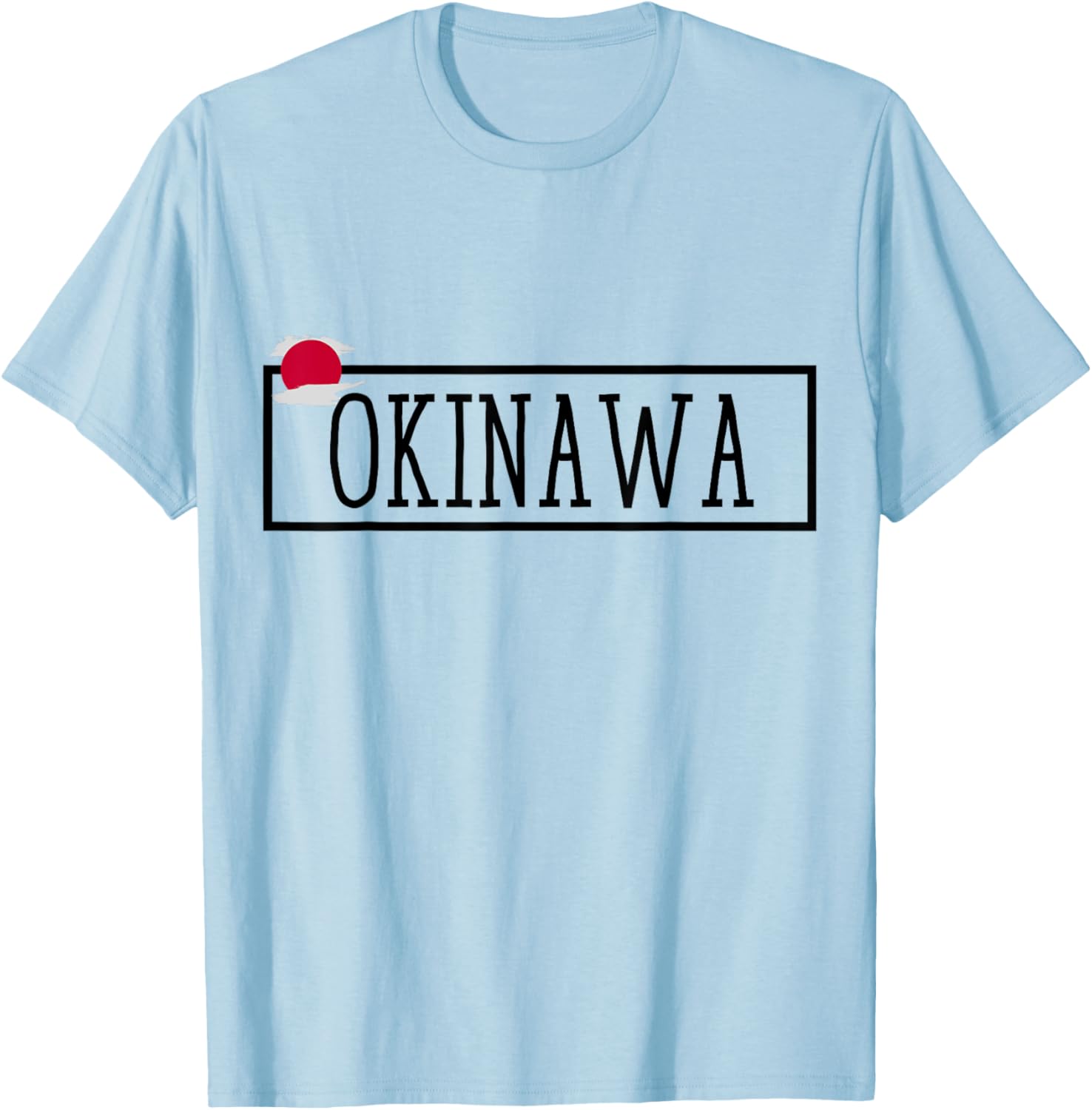 Okinawa Novelty City Japan Vacation Traveling Women Men T-Shirt - T-Shirt | Light Blue