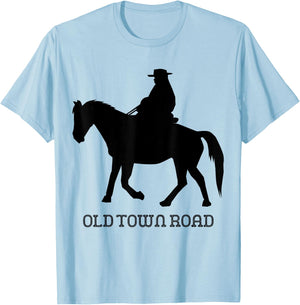 Old Town Road T-Shirt - T-Shirt | Light Blue
