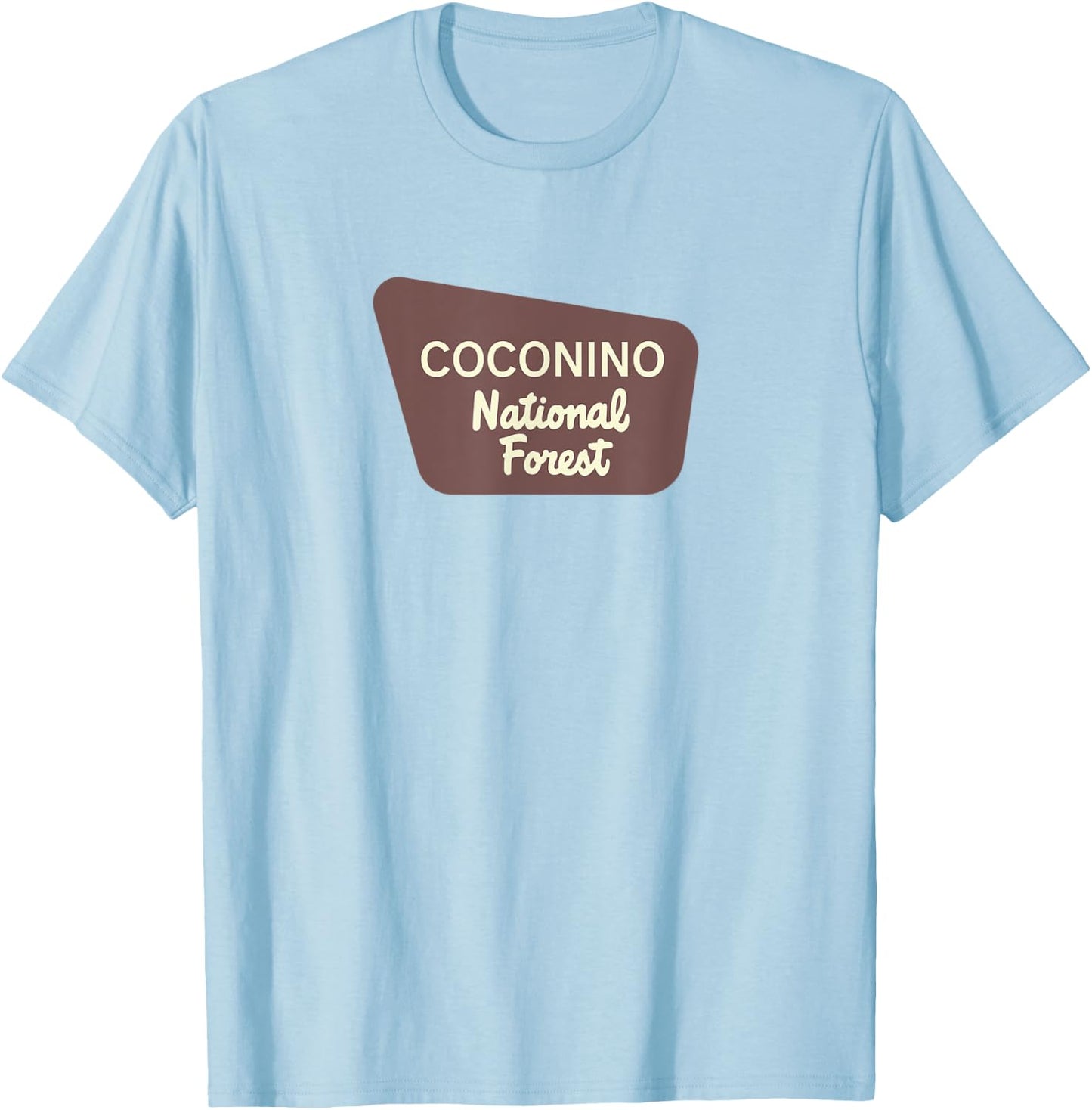 Coconino National Forest T-Shirt - T-Shirt | Light Blue