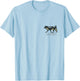 Classic National Park Adventure - Wolf - Preserve & Protect T-Shirt - T-Shirt | Light Blue