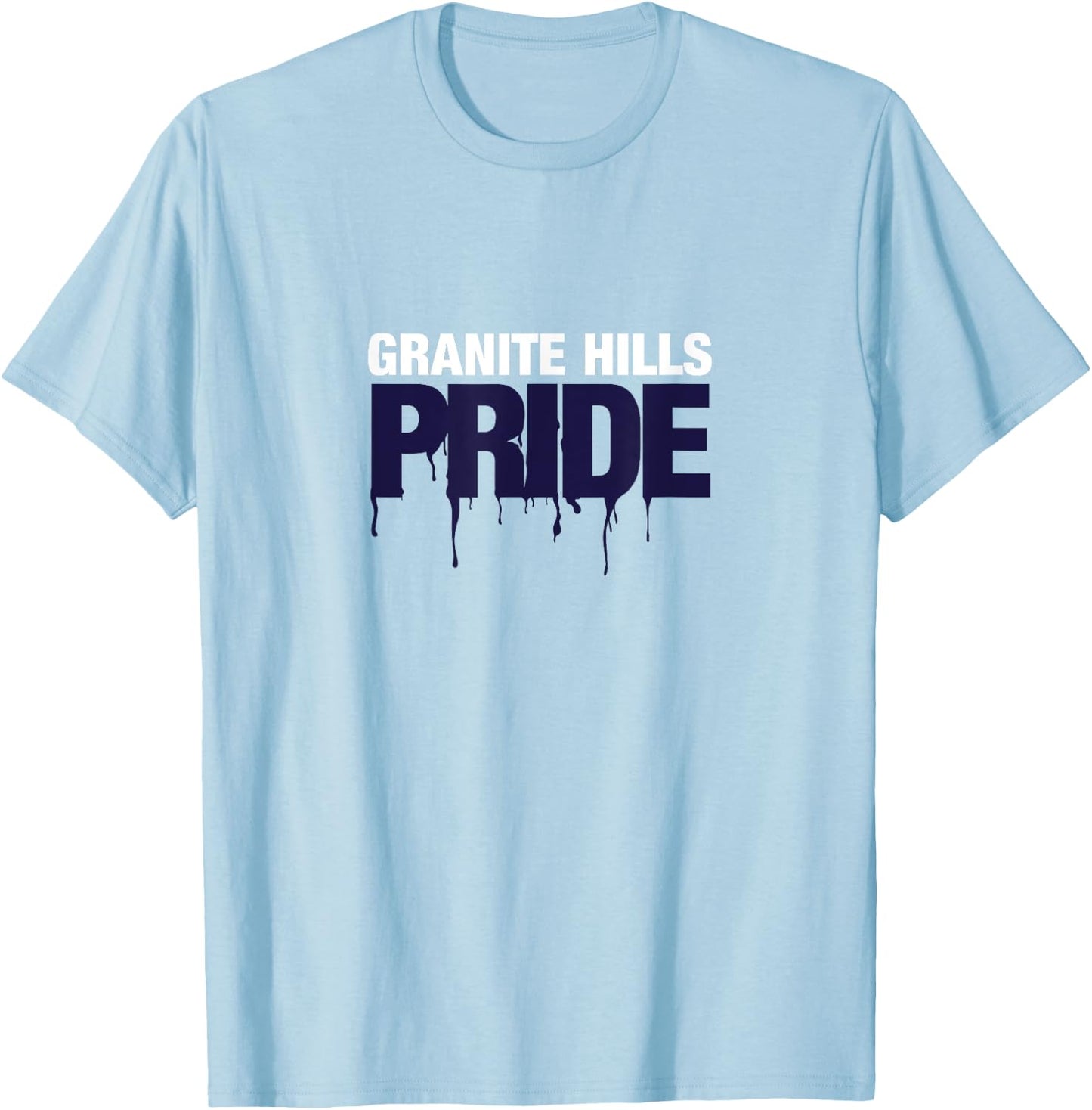 Granite Hills High School PRIDE T-Shirt - T-Shirt | Light Blue